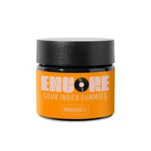 Buy 1:1 Sour Mandarin CBD:THC Gummy 110mg CBD/110mg THC 10-pack